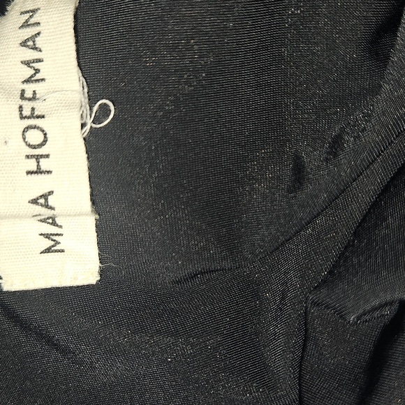 Mara Hoffman Bathing Suit Women's M Black Black Lace-Up . - Picture 5 of 5